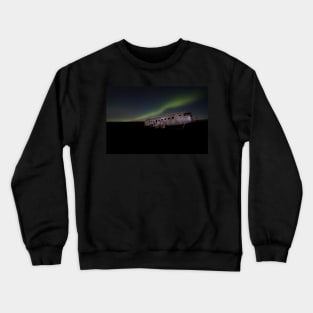 Iceland - DC3 and Aurora Crewneck Sweatshirt